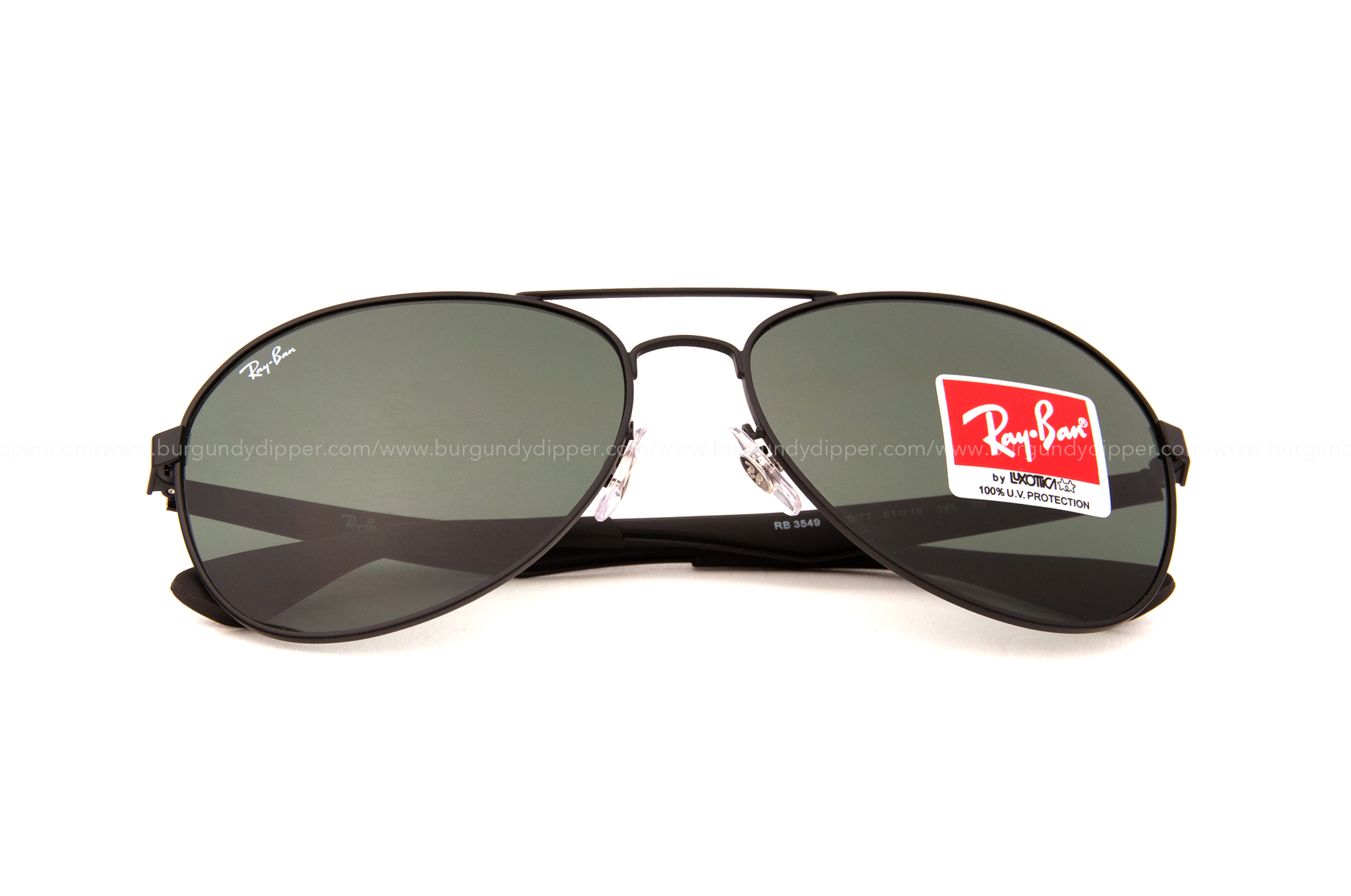 Ray-Ban RB3549 006/71 SIZE 61 MM. – Burgundy Dipper